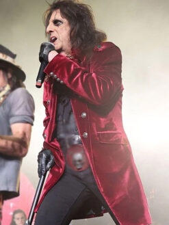 Alice Cooper Velvet Coat