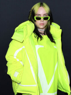 Billie Eilish Oversize Green Jacket