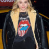 Chloe Grace Black Leather Jacket