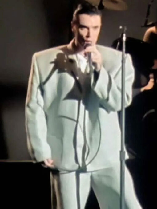 David Byrne Gray Big Suit