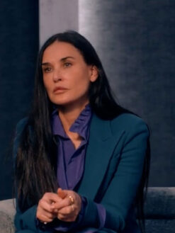 Demi Moore Blue Blazer