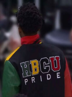 Donovan Mitchell Multicolor Varsity Jacket