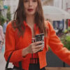 Emily Cooper Orange Jacket