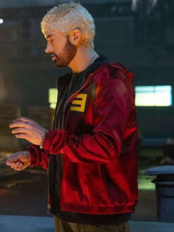 Eminem Red Hooded Jacket