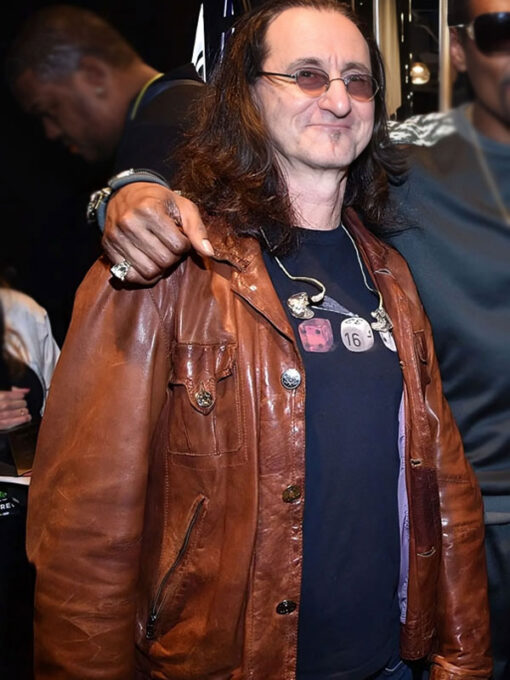 Geddy Lee Brown Jacket