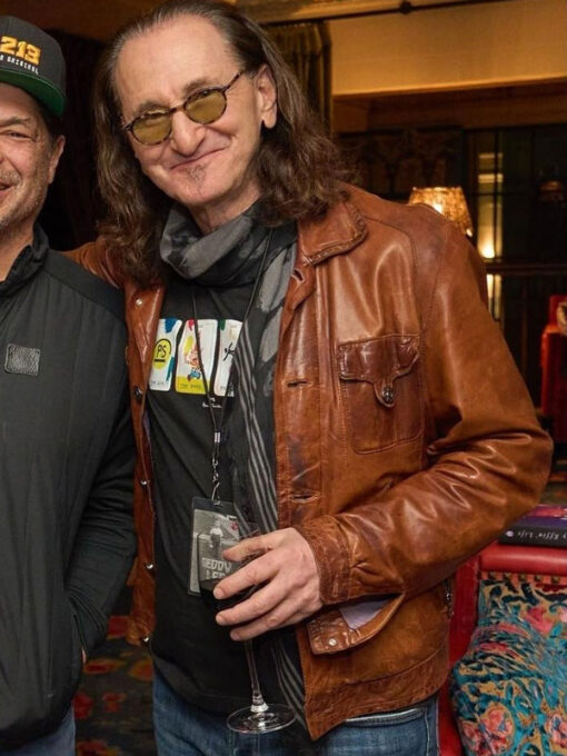 Geddy Lee Leather Jacket