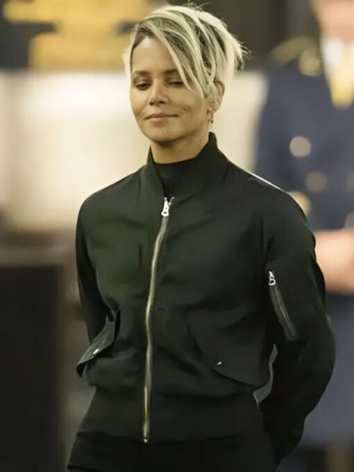 Halle Berry Black Jacket