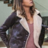 Halle Berry Brown Jacket