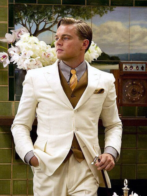 Jay Gatsby Off White Suit