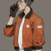 Kim Kitsuragi Orange Jacket