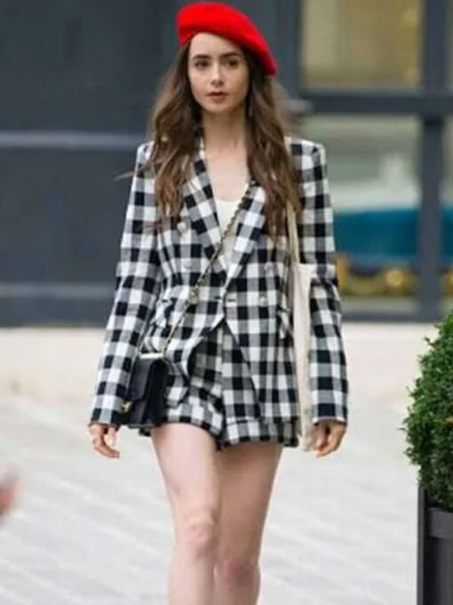 Lily Collins Blazer