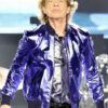 Mick Jagger Blue Jacket