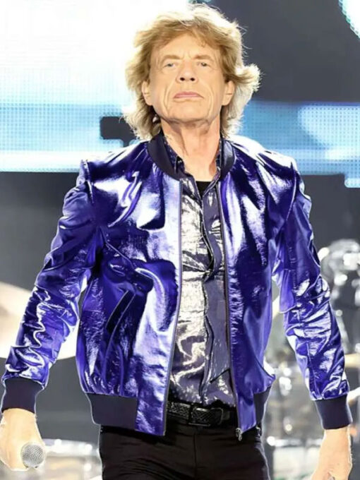 Mick Jagger Blue Jacket