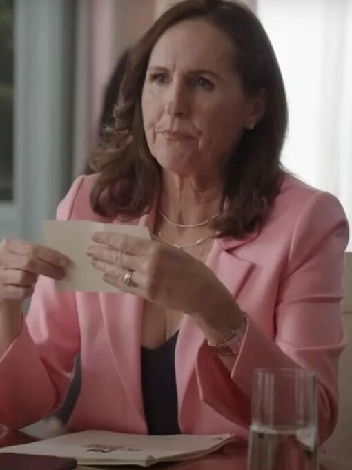 Molly Shannon Pink Blazer