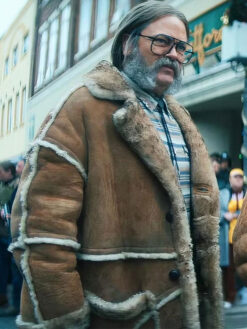 Nick Offerman Brown Coat