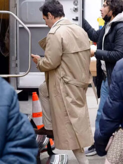 Paul Rudd Beige Trench Coat