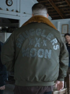 Paul Walter Hauser Green Bomber Jacket