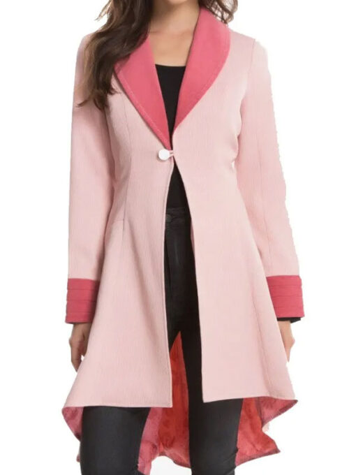 Queenie Pink Coat