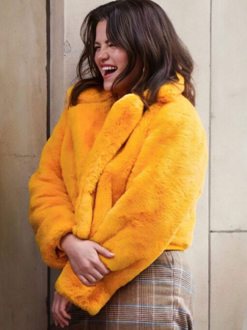 Selena Gomez Sherpa Jacket