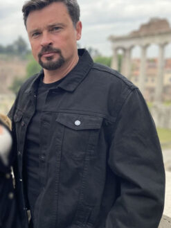 Tom Welling Black Jacket