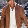 Alan Ritchson Leather Jacket