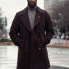 Alex Cross Brown Coat