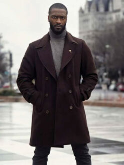 Alex Cross Brown Coat