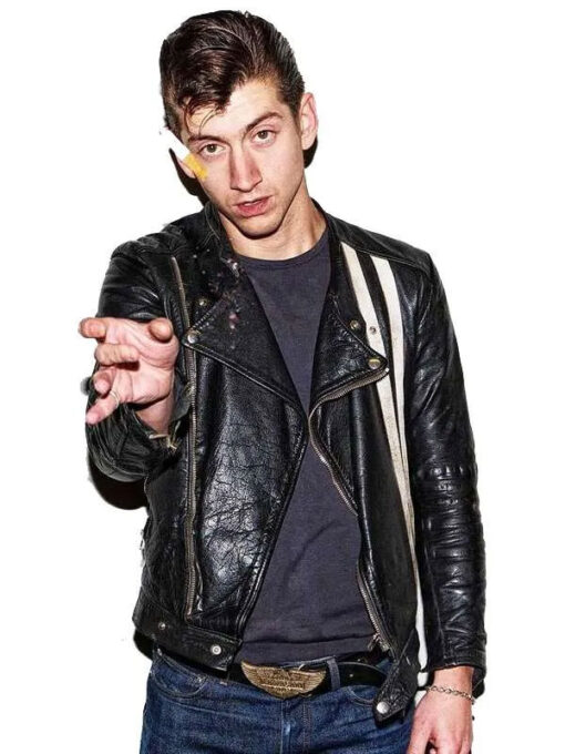 Alex Turner Black Biker Jacket