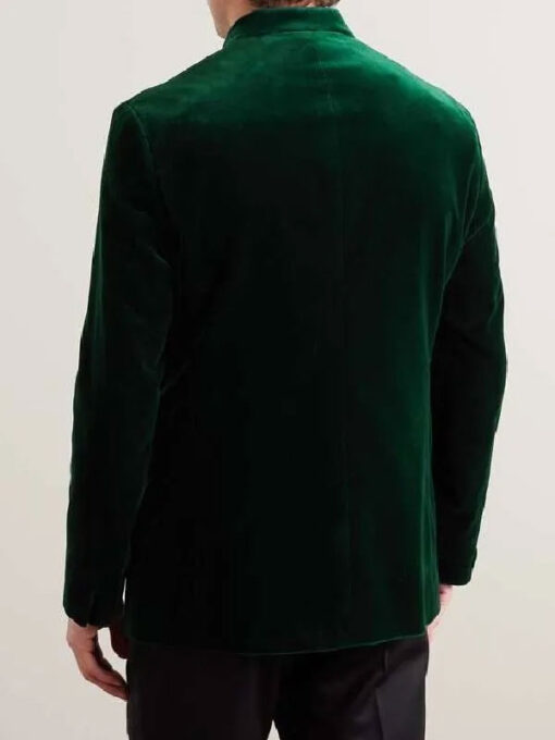 Argylle Green Velvet Coat