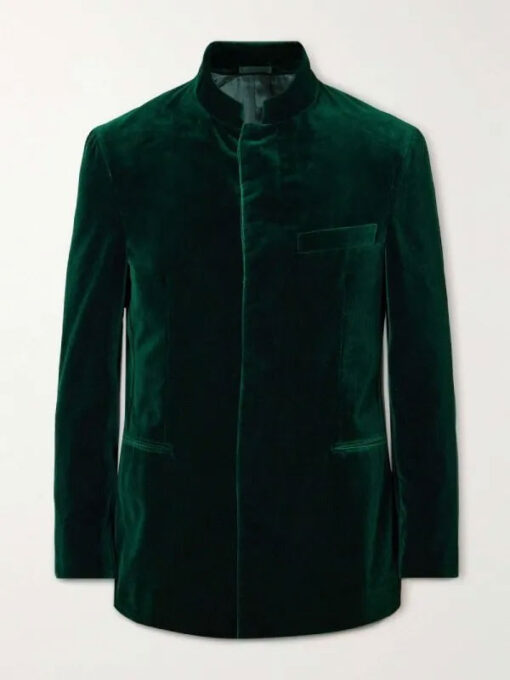 Argylle Velvet Coat