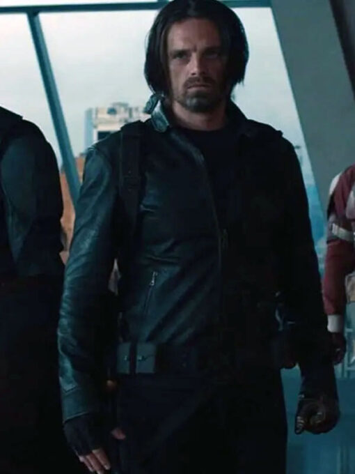 Bucky Barnes Black Jacket