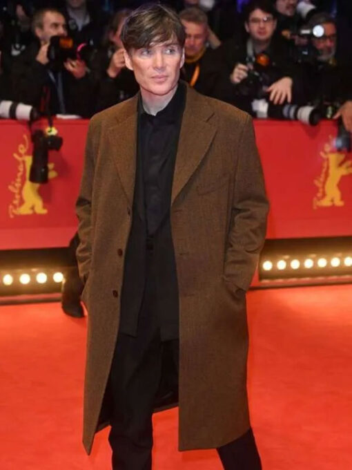 Cillian Murphy Brown Coat