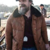 David Harbour Brown Jacket