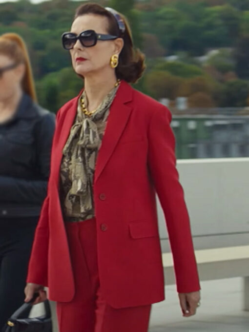 Diane Rovel Red Blazer