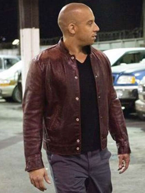 Dominic Toretto Brown Leather Jacket