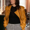 Eva Longoria Brown Coat