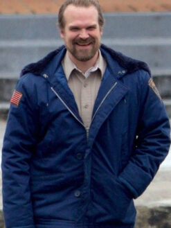 Jim Hopper Blue Jacket