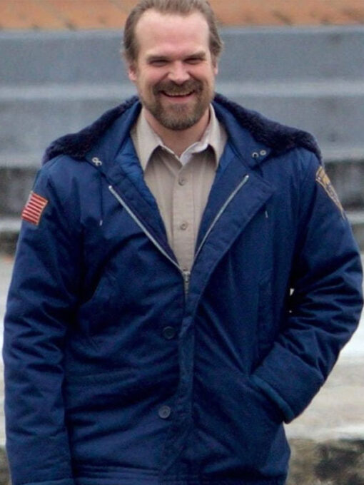 Jim Hopper Blue Jacket