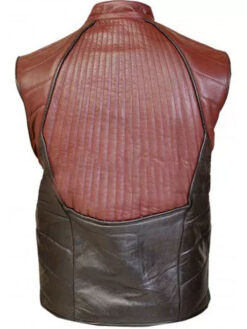 John Crichton Brown Leather Vest