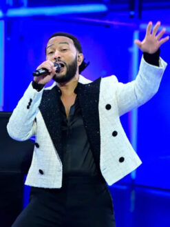 John Legend National White Blazer