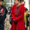 Julia Cicero Red Coat