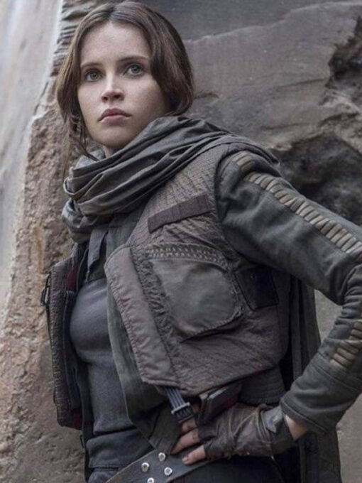 Jyn Erso Brown Cotton Jacket