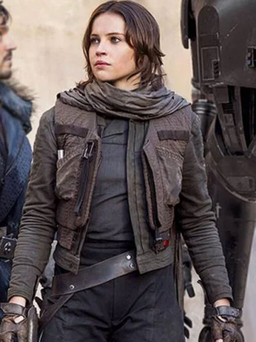 Jyn Erso Brown Jacket