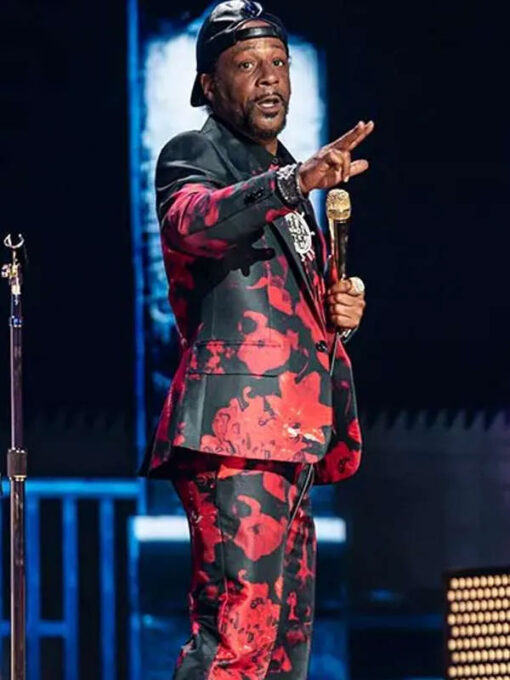 Katt Williams Floral Suit