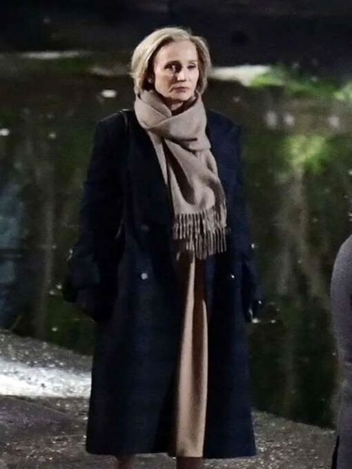 Kristin Scott Thomas Black Coat