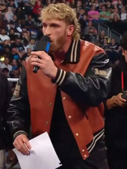 Logan Paul Black and Brown Jacket