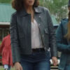 Michelle Morgan Black Jacket