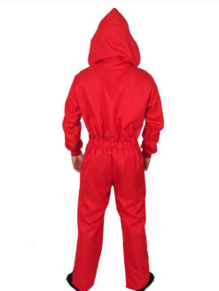 Money Heist Costume Red Jumpsuit