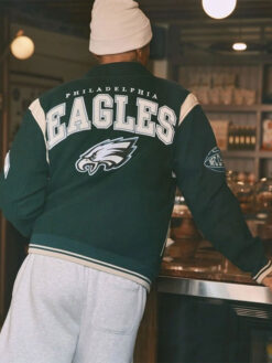 Philadelphia Eagles Green Varsity Jacket