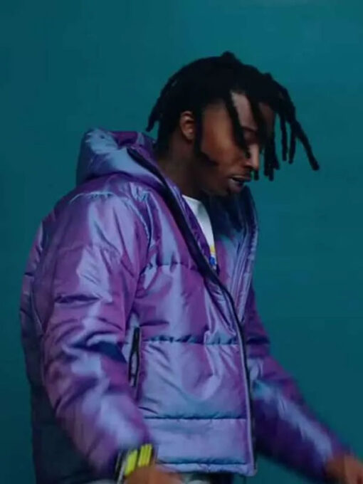 Playboi Carti Purple Puffer Jacket